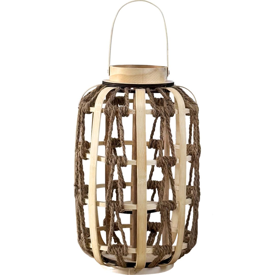 Decorative Rattan Lantern Stornfield