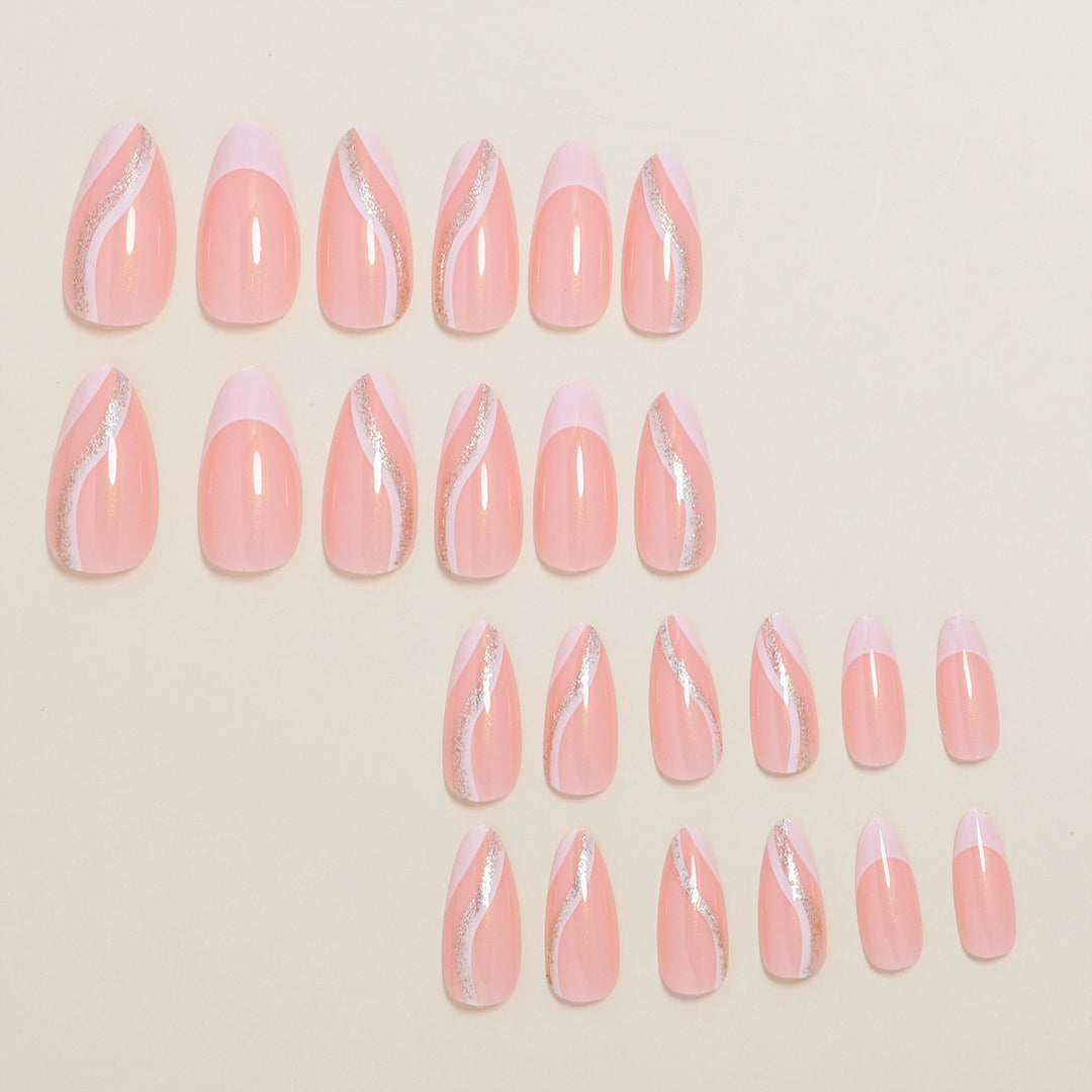 Stylish Press-On Nail Set Stornfield
