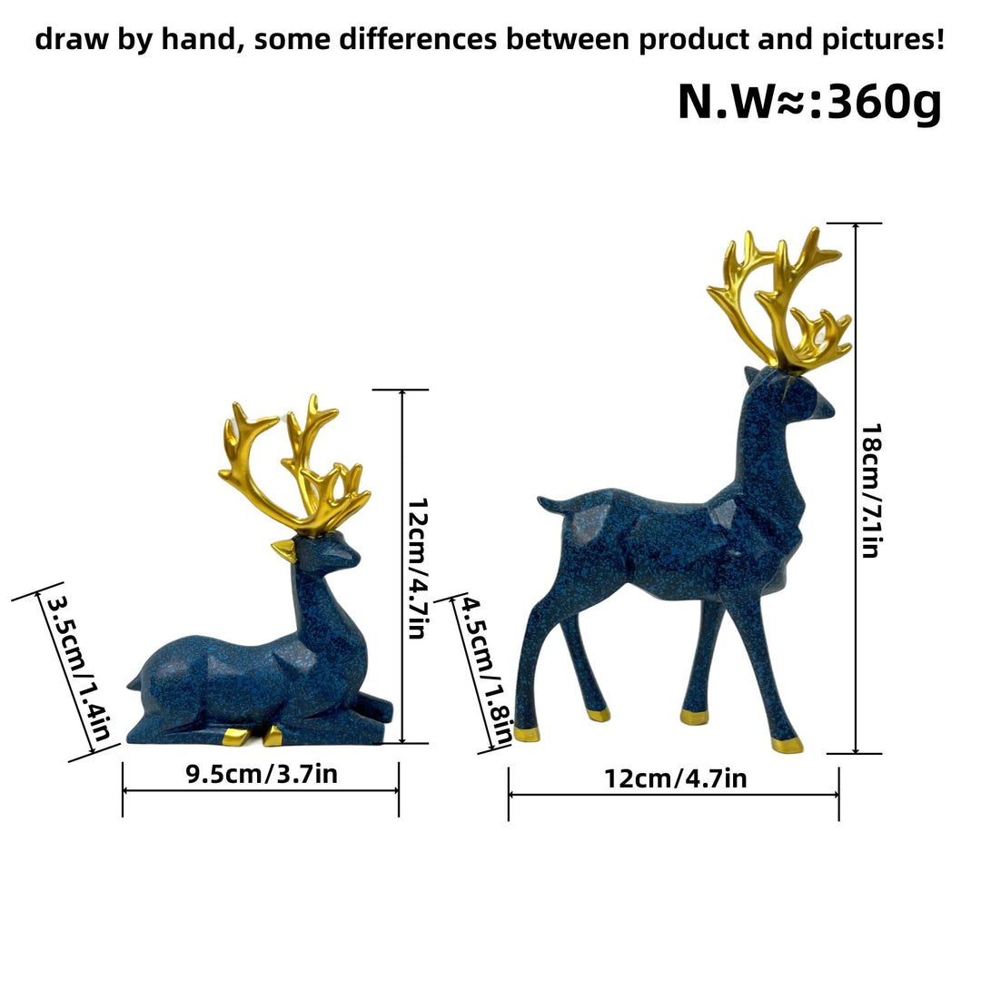 Elegant stag sculpture Stornfield