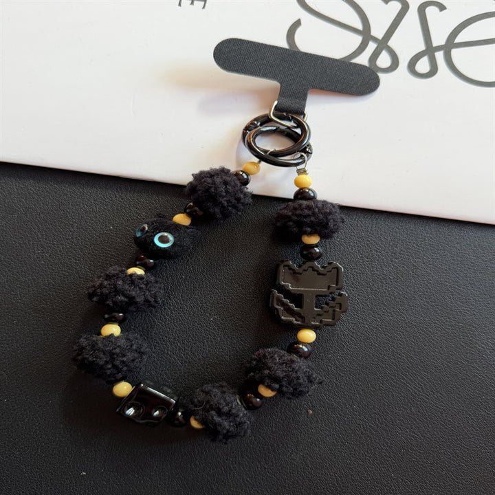 Decorative Beaded Charm Keychain Stornfield 1790135885