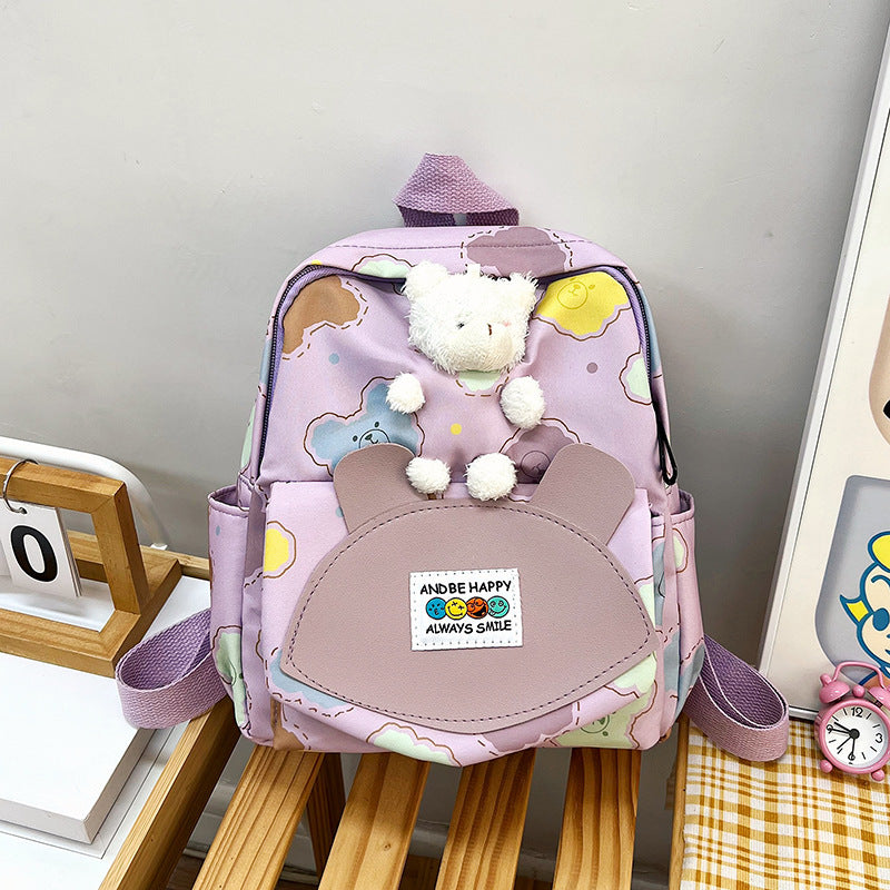 Cute Plush Animal-Themed Mini Backpack Stornfield