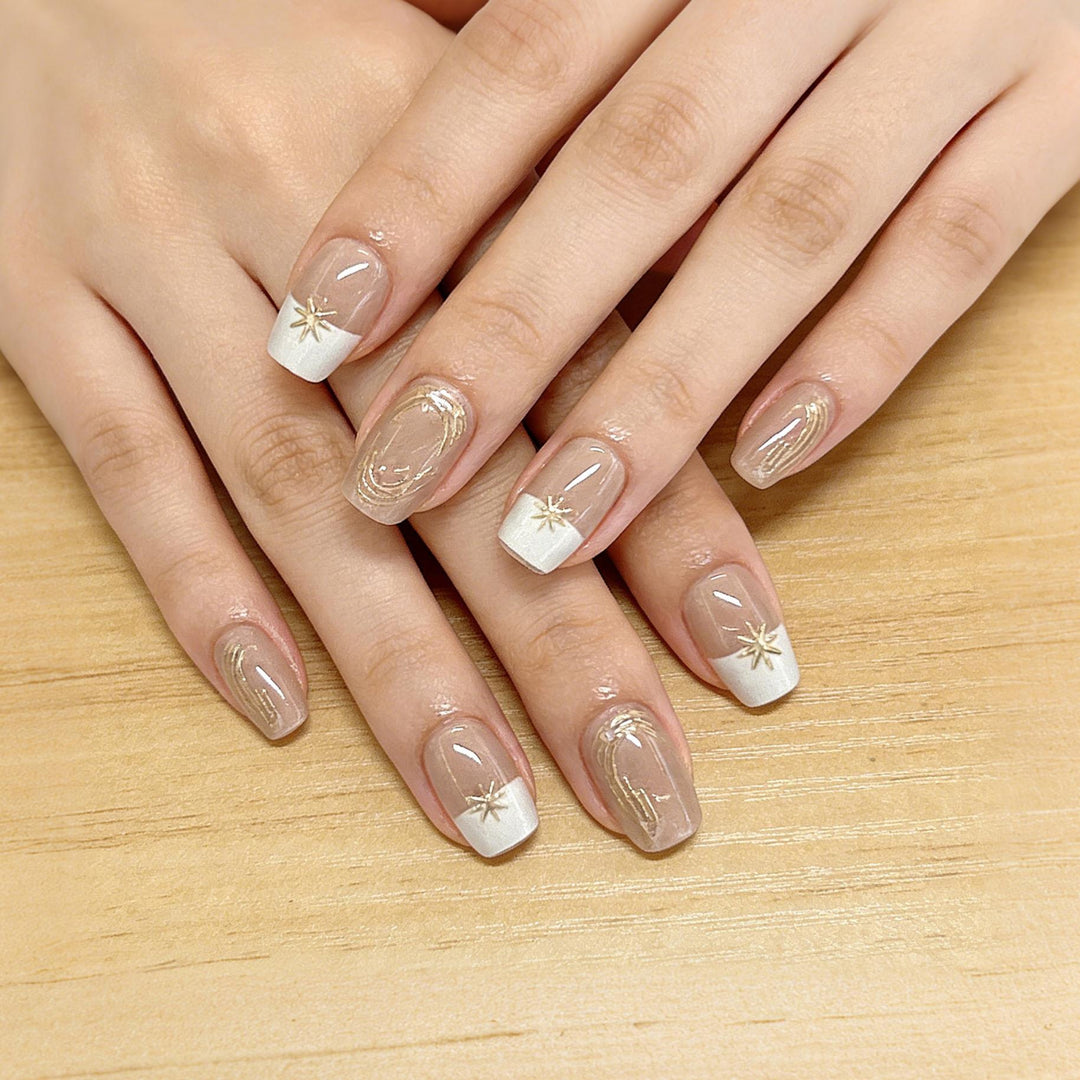 Elegant Press-On Nail Set Stornfield