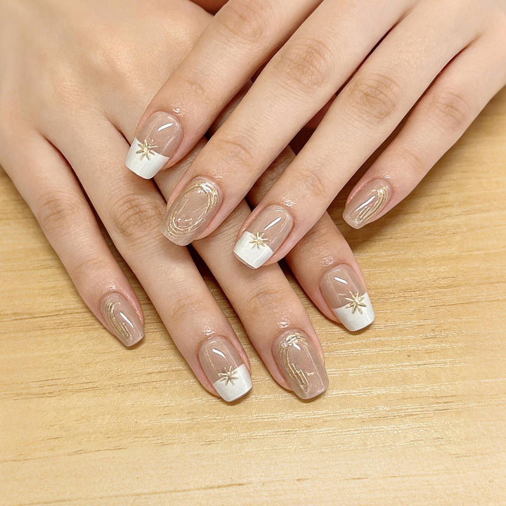 Elegant Press-On Nail Set Stornfield
