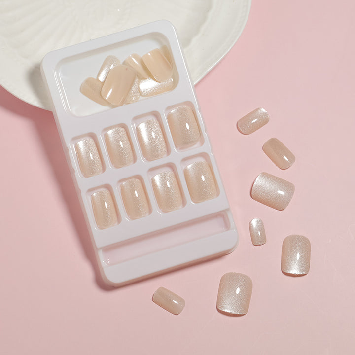 Glitter-Infused Press-On Nail Art Stornfield
