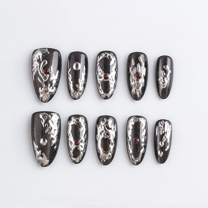 Artistic Sculpted Nail Art Stornfield