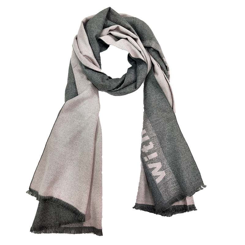 Women's Elegant and Warm Scarf with Modern Check Pattern Stornfield