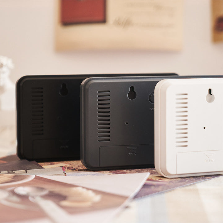 Digital LED Alarm Clock in Minimalist Design Stornfield