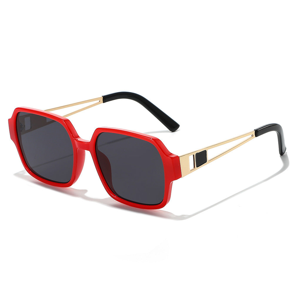 Chic Oversized Square Sunglasses with Decorative Accents Stornfield