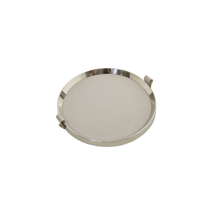 Elegant Round Decorative Serving Tray