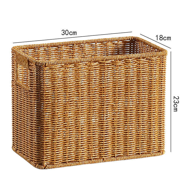 Handcrafted Wicker Storage Tray Stornfield