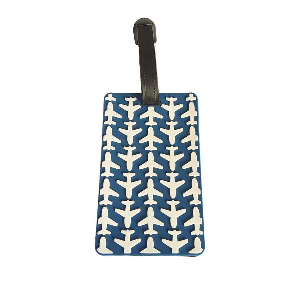 Unisex Luggage Tag with Creative Airplane Pattern Bowlift