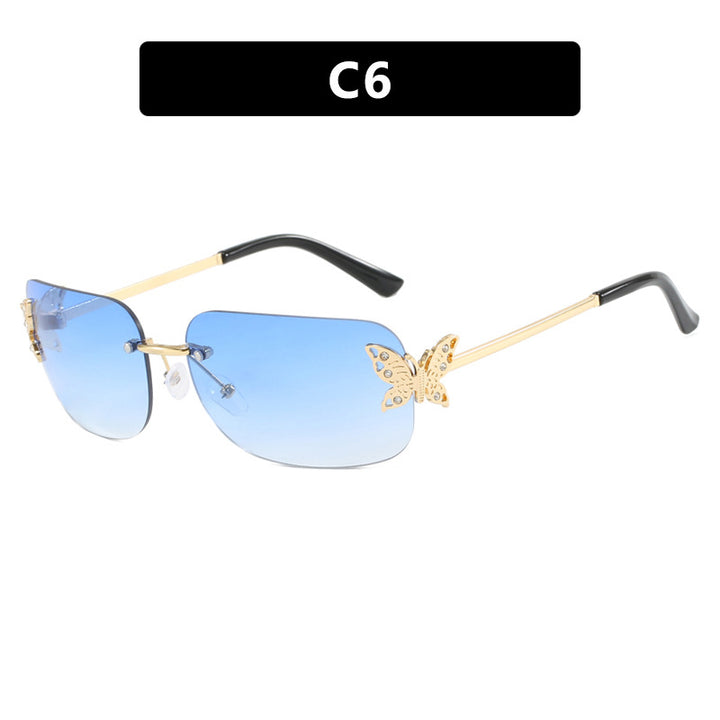 Ladies fashionable sunglasses with delicate butterfly design and protective lenses Stornfield