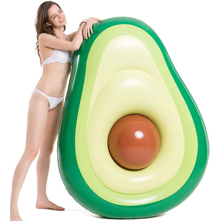 Women inflatable avocado swimming lounger Stornfield