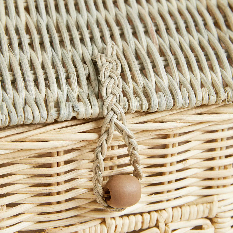 Handcrafted storage basket in house design Stornfield