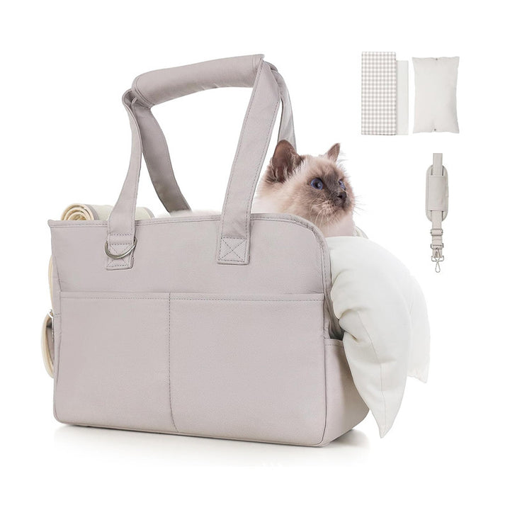 Pet carrier bag with cozy interior Stornfield