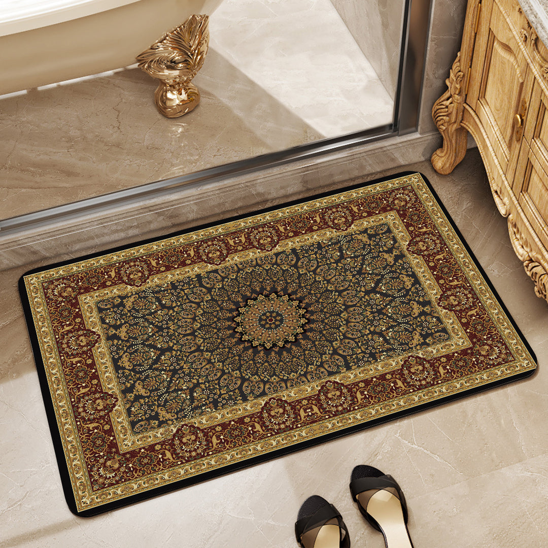 Luxurious Vintage-Inspired Floor Mat Stornfield