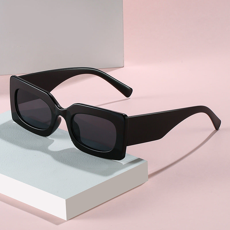 Ladies fashionable sunglasses in angular design Stornfield