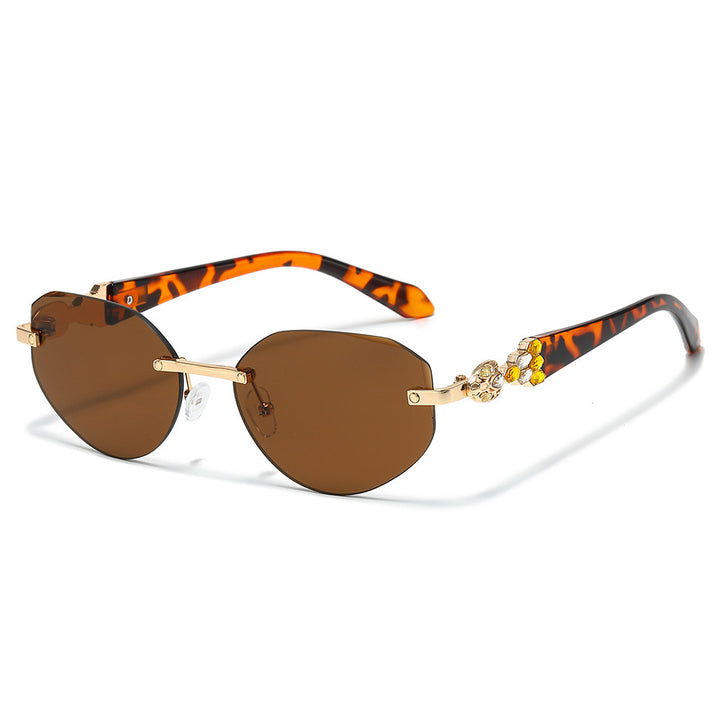 Decorative Oversized Shield Sunglasses Stornfield
