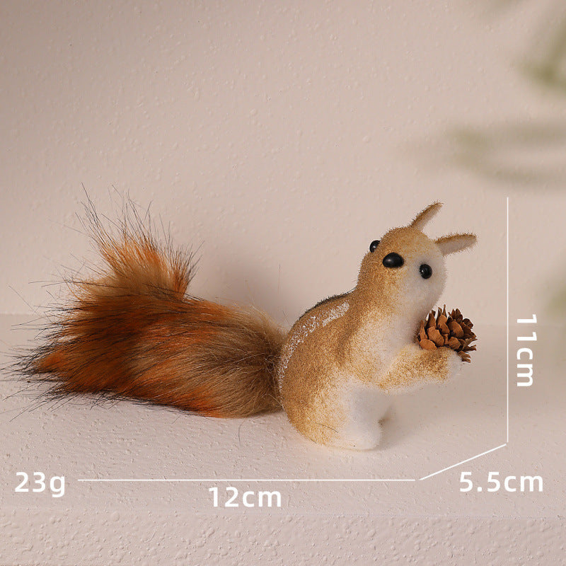 Cute decoration figure with squirrel motif Stornfield