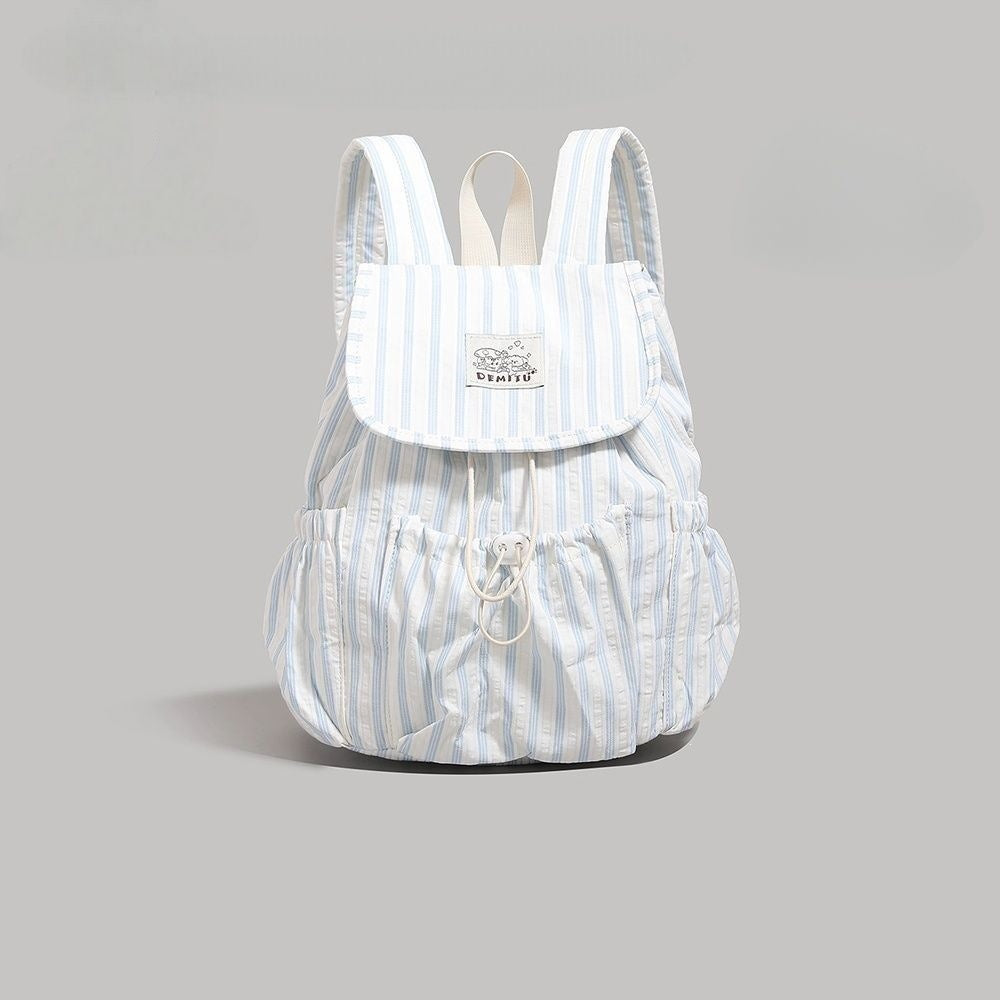 Leisure Backpack in Playful Striped Design Stornfield