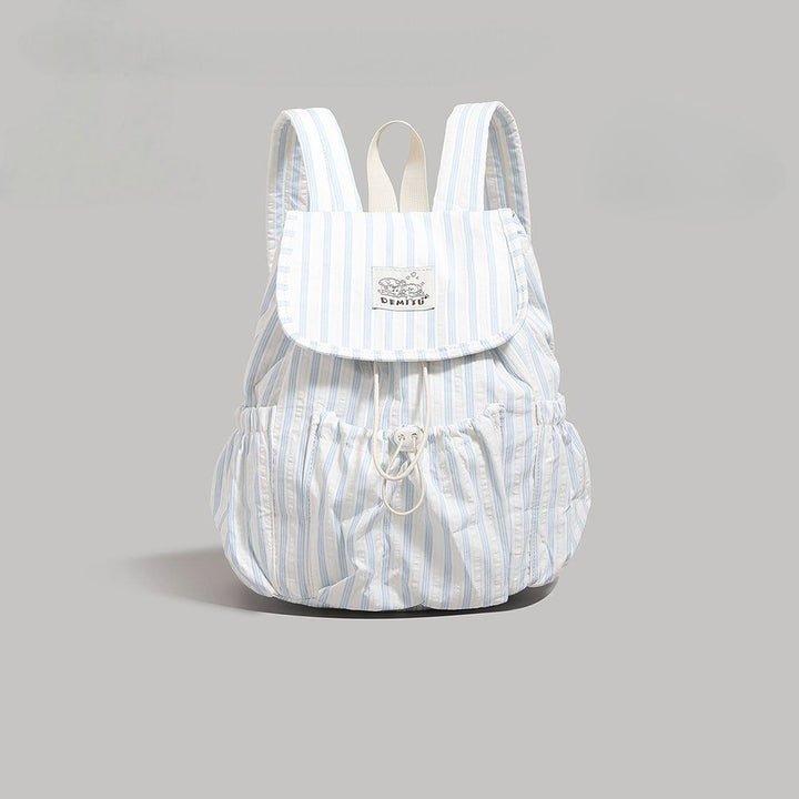Leisure Backpack in Playful Striped Design Stornfield