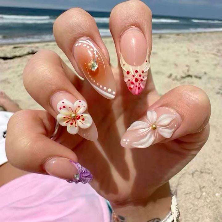Floral 3D Nail Art Enhancements Stornfield 1789915327