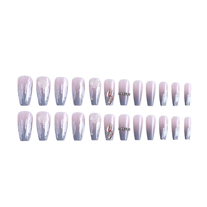 Artistic Acrylic Press-On Nail Extensions Stornfield