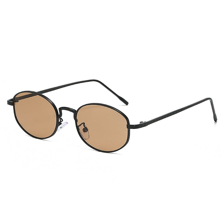 Minimalist Oval Frame Sunglasses Stornfield