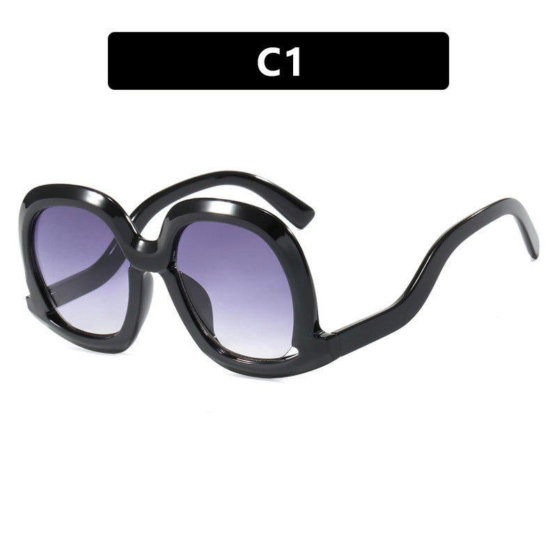 Women's oversized sunglasses with fashionable design Stornfield