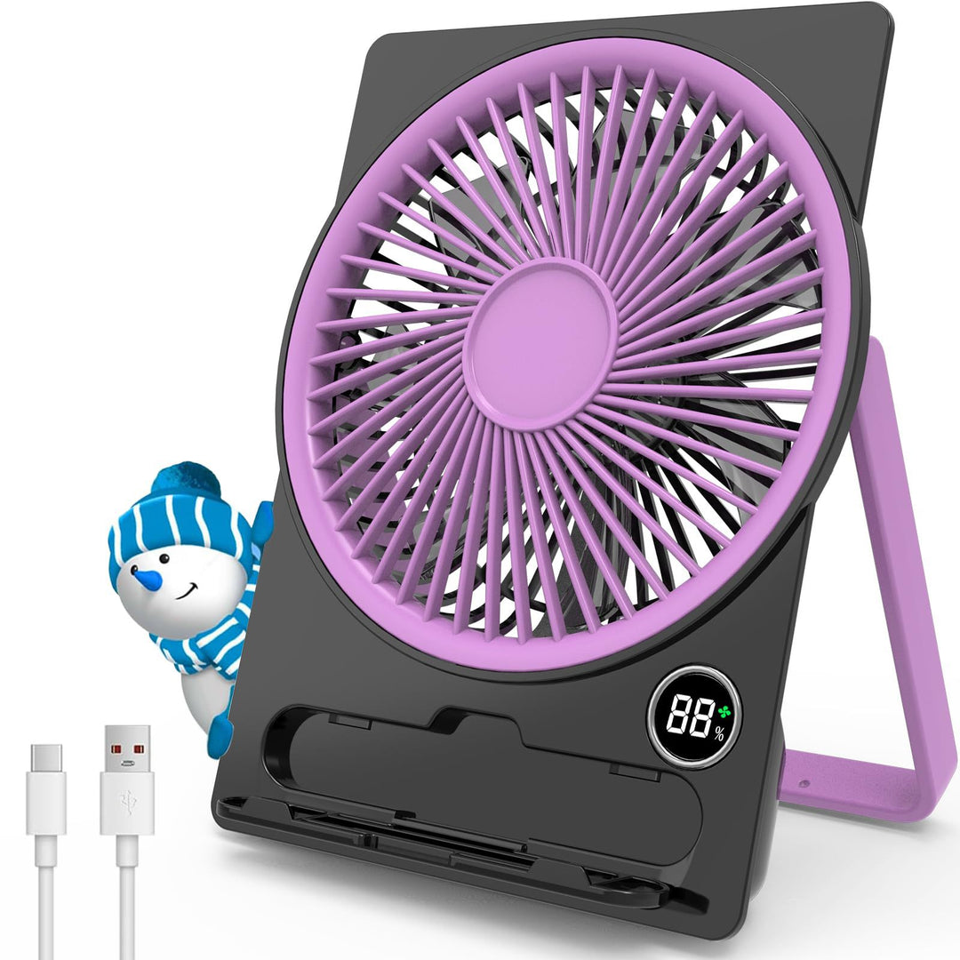 Unisex Portable USB Fan with Flexible Tilt Stornfield