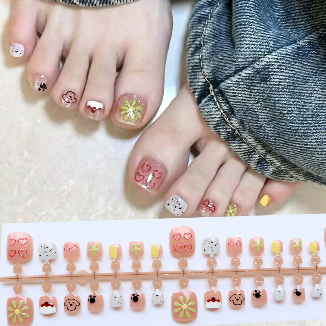 Artistic Themed Press-On Nail Collection Stornfield