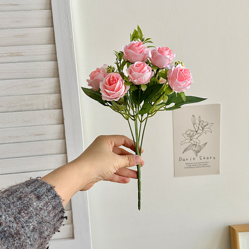 Realistic Artificial Rose Bouquet