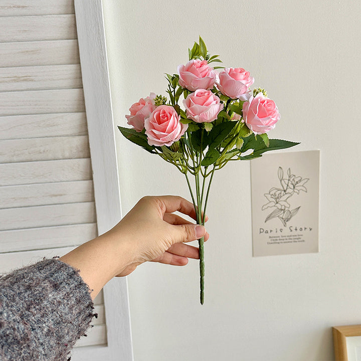 Realistic Artificial Rose Bouquet
