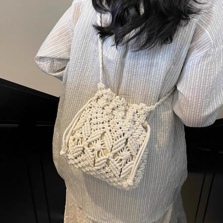 Macrame Crossbody Bag with Detail-Loving Pattern Stornfield