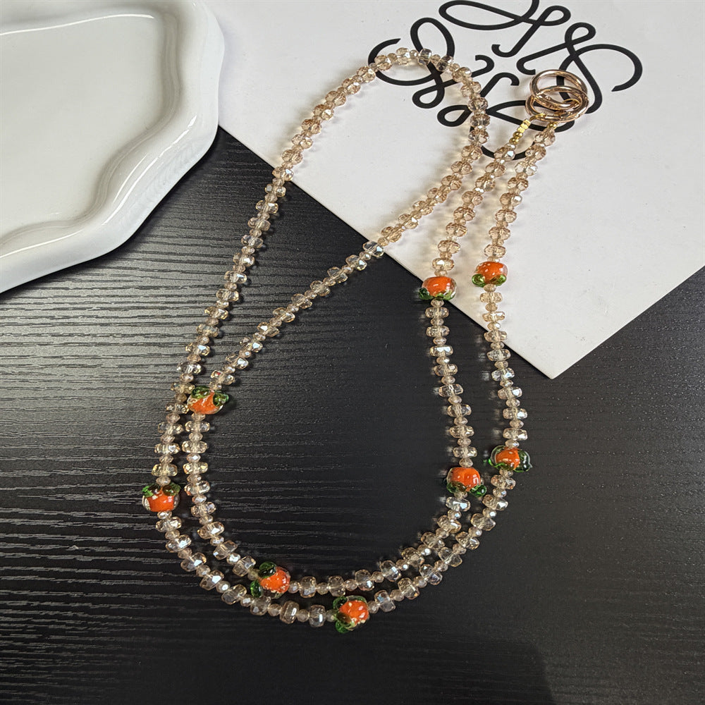 Elegant Beaded Charm Eyewear Chain Stornfield