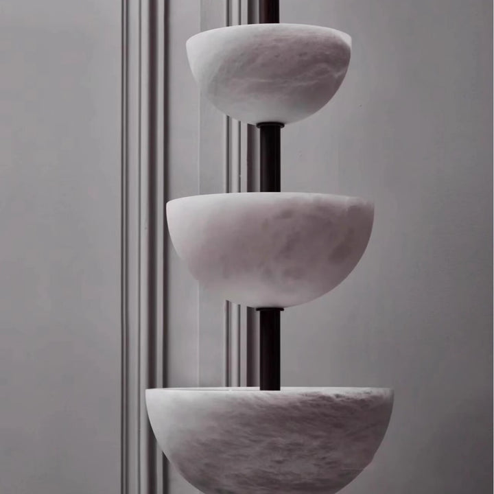 Artistic Alabaster Floor Lamp