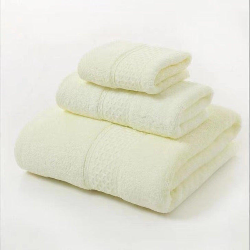 Terry Bath Towel Set with Elegant Structure Stornfield