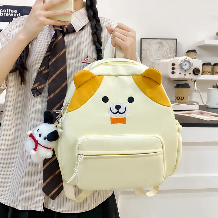 Plush backpack with cute dog design Stornfield