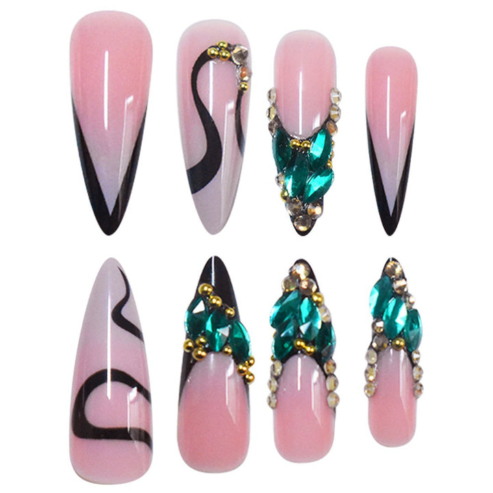 Glamorous Stiletto Nail Extensions Stornfield