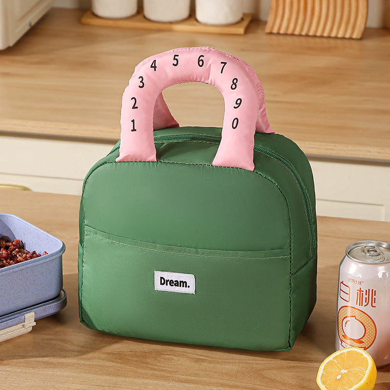 Insulated Lunch Bag with Colorful Handles Stornfield