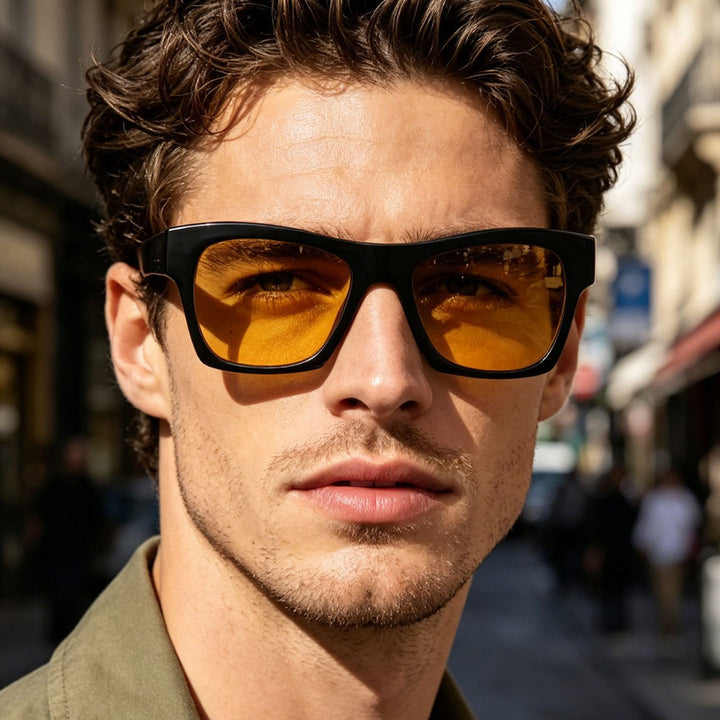 Women's fashionable sunglasses in elegant rectangle design Stornfield