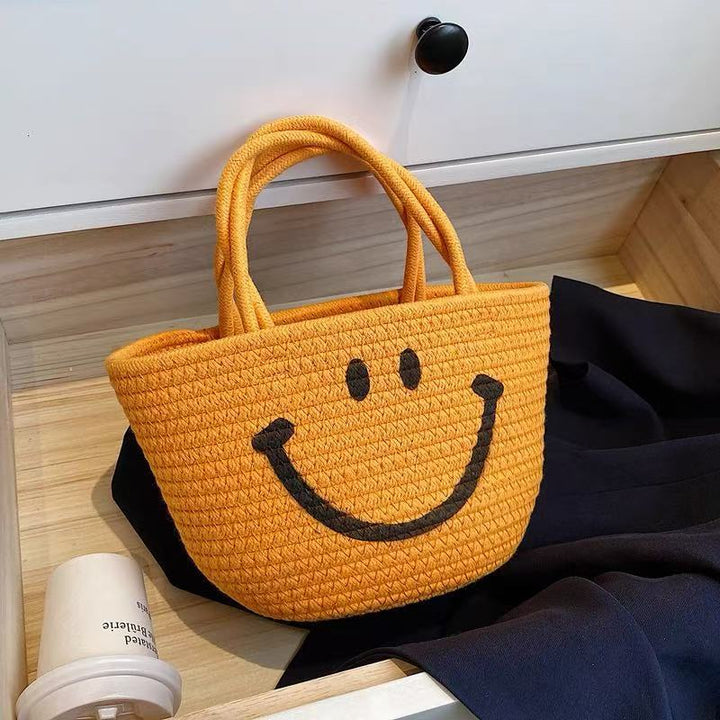 Women’s handbag with cheerful smiley motif Stornfield