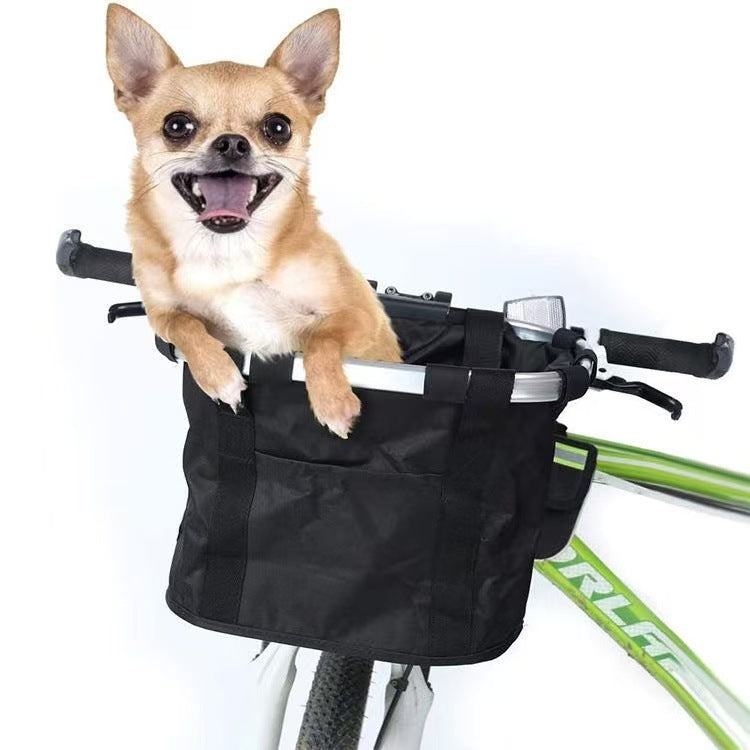 collapsible insulated front bike basket with quick-release mounting and waterproof liner Stornfield