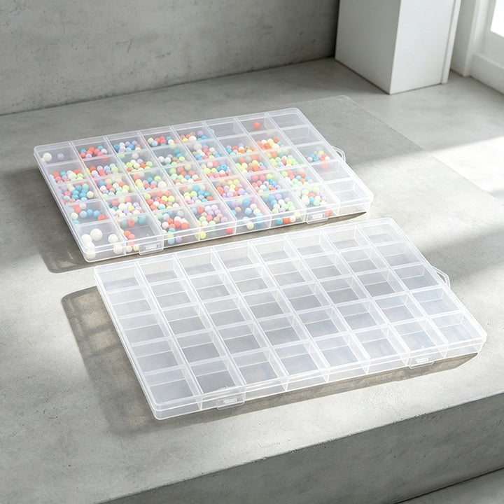 Multi-Compartment Storage Organizer with Secure Latch Stornfield