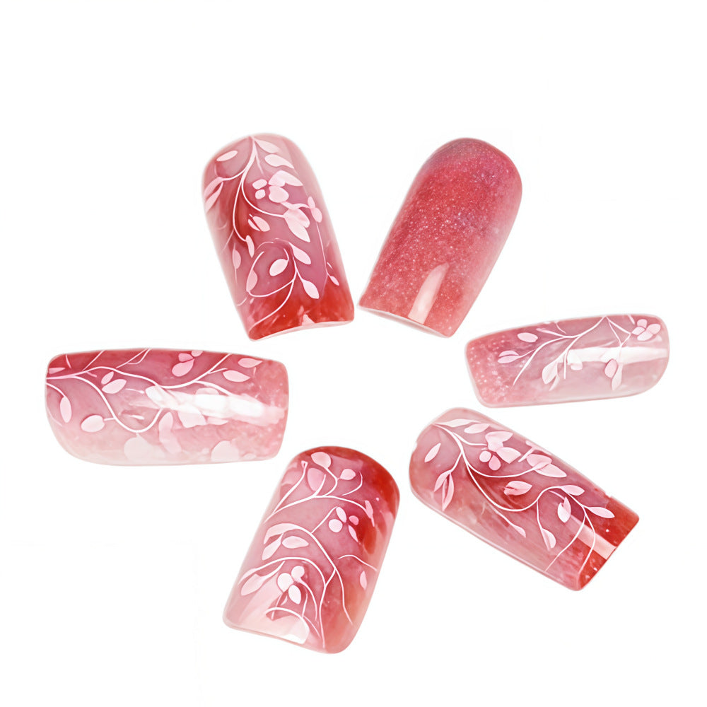 Artificial nails in elegant floral design Stornfield