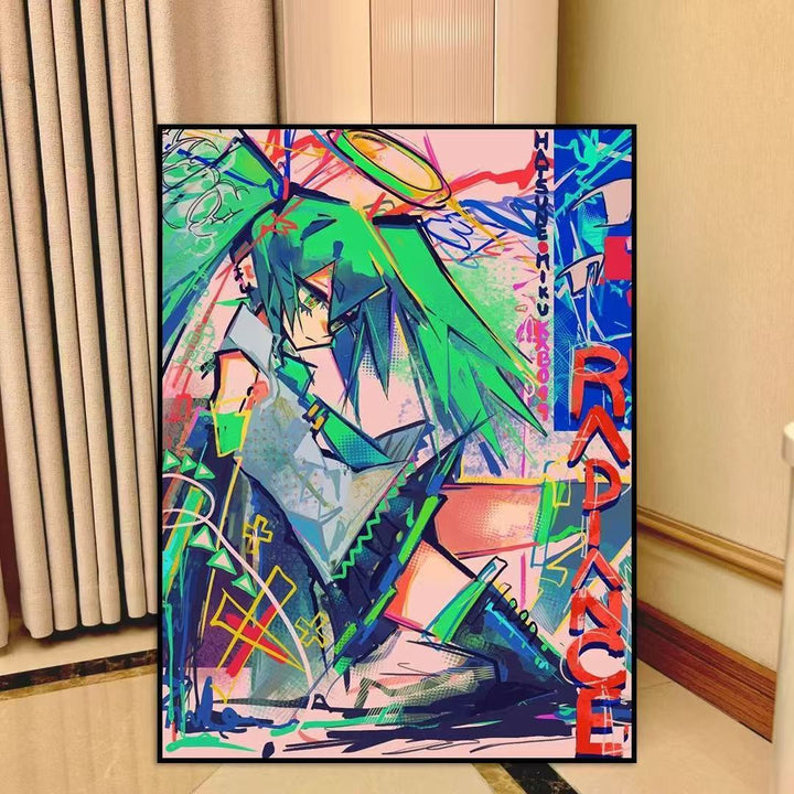 Anime-Inspired Canvas Wall Art Stornfield