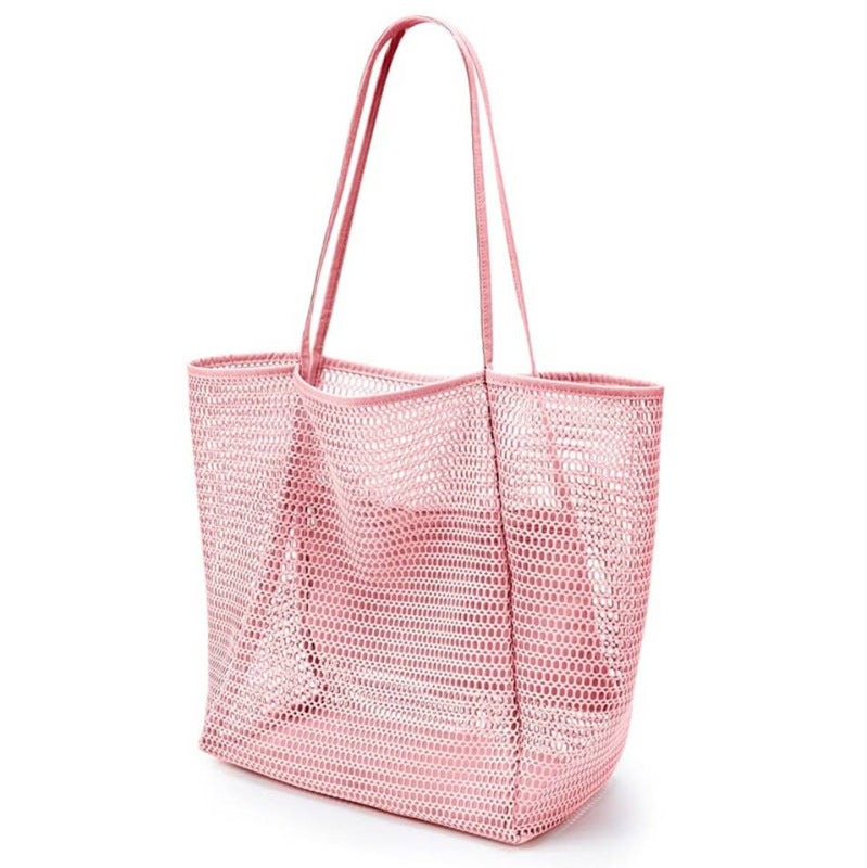 Beach bag in airy mesh design Stornfield