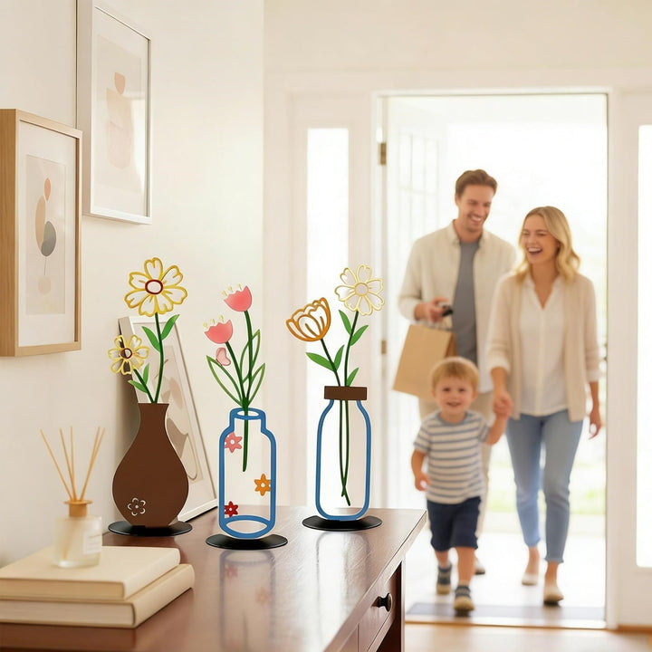Decorative Floral Vase Stornfield