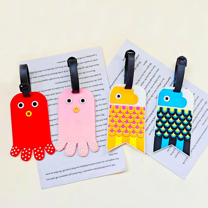 Unisex Cute Octopus-Shaped Luggage Tag Stornfield
