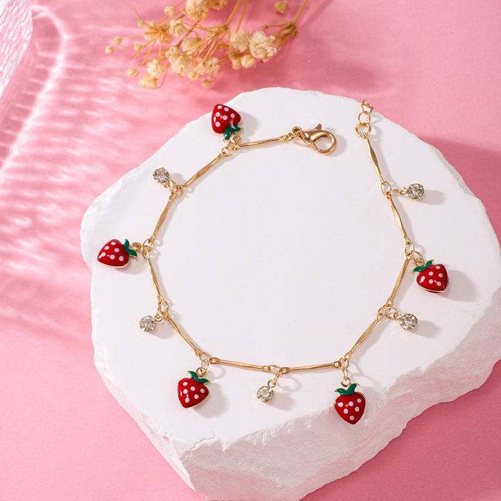 Strawberry Charm Bracelet Stornfield